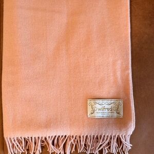 Wilfred Wool Scarf - Light Pink - Never Worn